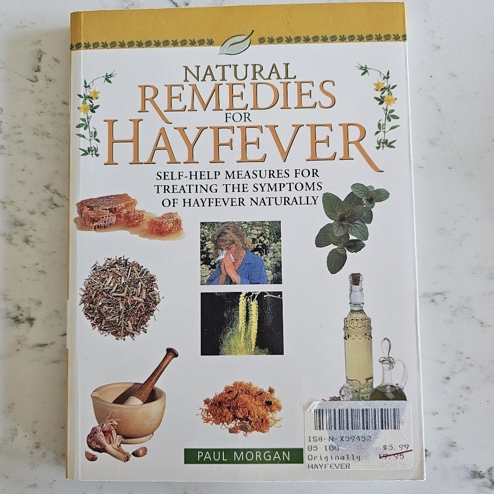 💥4 for $25💥 Natural Remedies for Hay Fever Book
